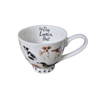 Portobello by Inspire Assorted Dog Breed Bone China Footed Teacup Coffee Mug